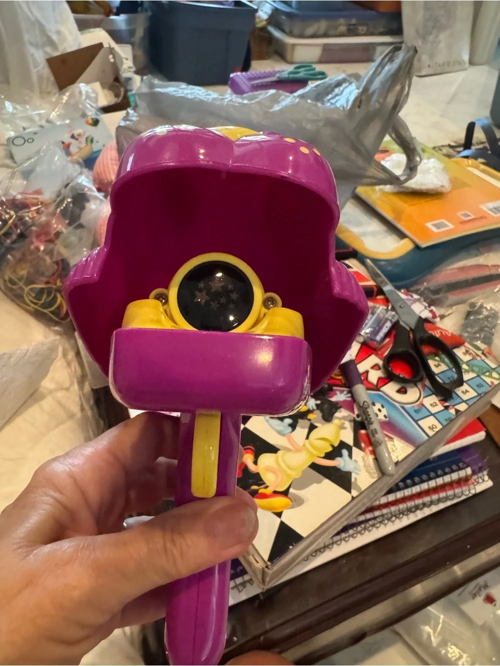 Purple Cat toy does not work